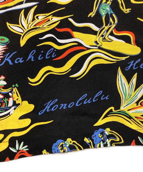Sun Surf（サンサーフ）Sun Surf (サンサーフ) RAYON HAWAIIAN SHIRT ブラック サイズ:Ｌの古着・服飾アイテム