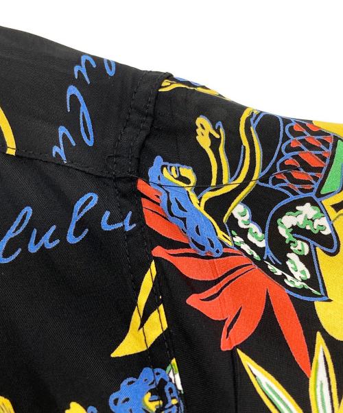 Sun Surf（サンサーフ）Sun Surf (サンサーフ) RAYON HAWAIIAN SHIRT ブラック サイズ:Ｌの古着・服飾アイテム