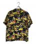 Sun Surf（サンサーフ）の古着「RAYON HAWAIIAN SHIRT」｜ブラック