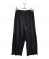 PLEATS PLEASE（プリーツプリーズ）の古着「プリーツストレートパンツ/Pleated Straight Pants」｜ブラック