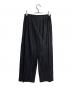 PLEATS PLEASE (プリーツプリーズ) プリーツストレートパンツ/Pleated Straight Pants ブラック サイズ:3：18000円