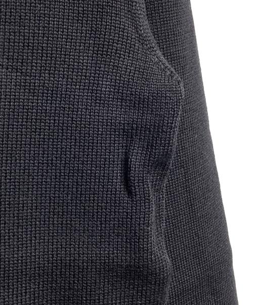 DIOR HOMME（ディオール オム）Dior Homme (ディオール オム) フロントサテンプラケットカーディガン/Front satin placket cardigan ブラック サイズ:Sの古着・服飾アイテム