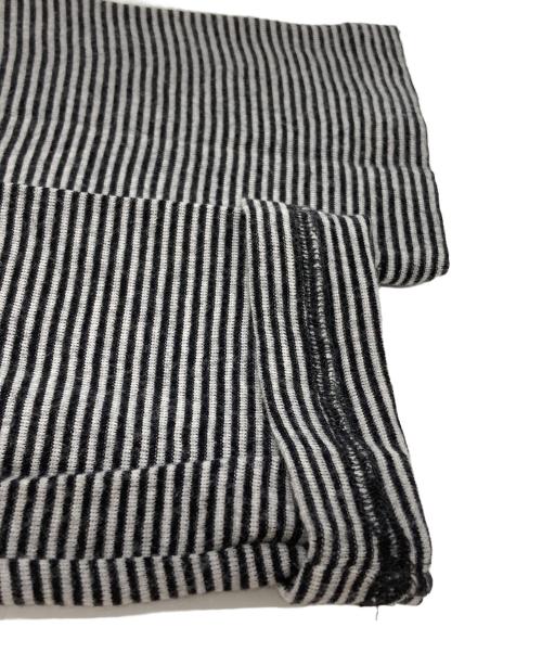 DIOR HOMME（ディオール オム）Dior Homme (ディオール オム) ボーダータートルネックニット/Striped Turtleneck Sweater グレー サイズ:Sの古着・服飾アイテム