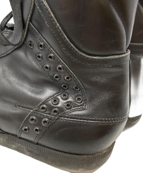 DIOR HOMME（ディオール オム）DIOR HOMME (ディオール オム) ハトメスタッズハイカットスニーカー ブラック サイズ:43の古着・服飾アイテム