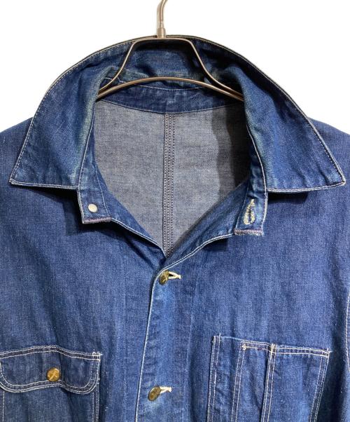BLUE BELL（ブルーベル）BLUE BELL (ブルーベル) ヴィンテージデニムカバーオール インディゴ サイズ:42の古着・服飾アイテム