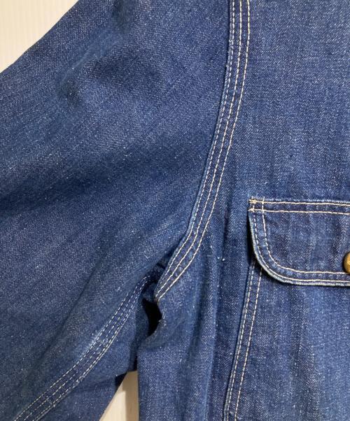 BLUE BELL（ブルーベル）BLUE BELL (ブルーベル) ヴィンテージデニムカバーオール インディゴ サイズ:42の古着・服飾アイテム