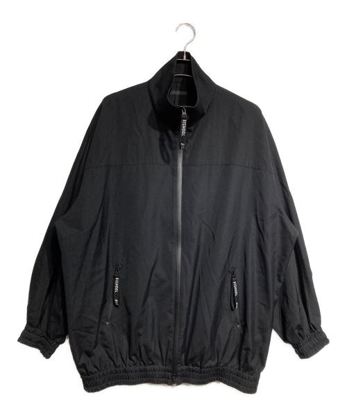 BISHOOL（ビシュール）BISHOOL (ビシュール) Wool Gabardine Track Jacket/ウールギャバジン・トラックジャケット ブラック サイズ:Freeの古着・服飾アイテム
