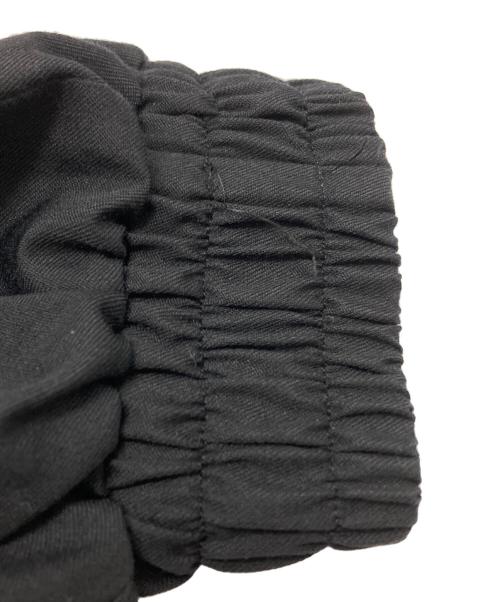 BISHOOL（ビシュール）BISHOOL (ビシュール) Wool Gabardine Track Jacket/ウールギャバジン・トラックジャケット ブラック サイズ:Freeの古着・服飾アイテム