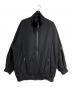 BISHOOL（ビシュール）の古着「Wool Gabardine Track Jacket/ウールギャバジン・トラックジャケット」｜ブラック