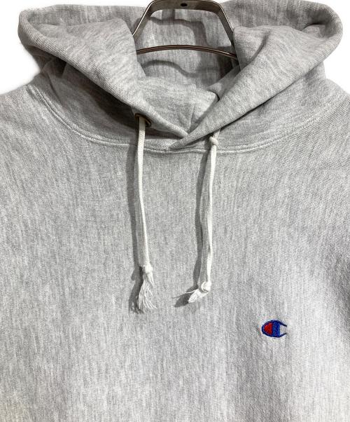 Champion（チャンピオン）Champion (チャンピオン) USA製リバースウィーブフーディー/REVERSE WEAVE® グレー サイズ:Lの古着・服飾アイテム