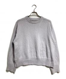 L'appartement（アパルトモン）の古着「COTTON BF KNIT/コットンBFニット」｜パープル