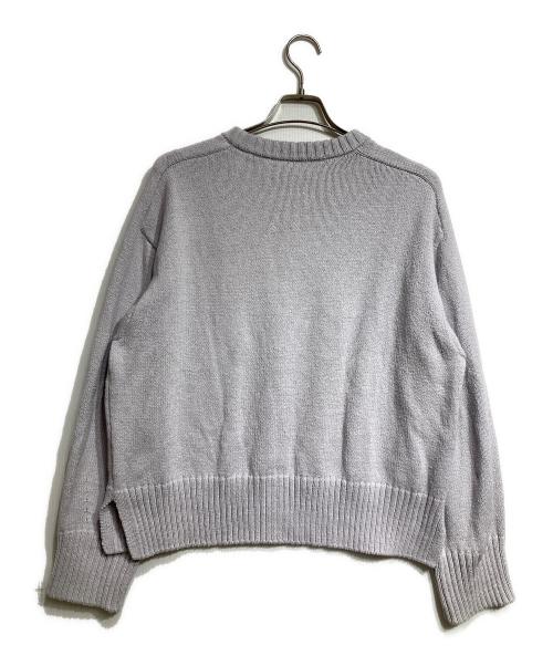 L'appartement（アパルトモン）L'appartement (アパルトモン) COTTON BF KNIT/コットンBFニット パープル サイズ:Freeの古着・服飾アイテム