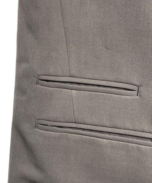 RETROVE（リトローヴ）RETROVE (リトローヴ) FINE WOOL LONG VEST/ファインウールロングベスト グレー サイズ:Freeの古着・服飾アイテム