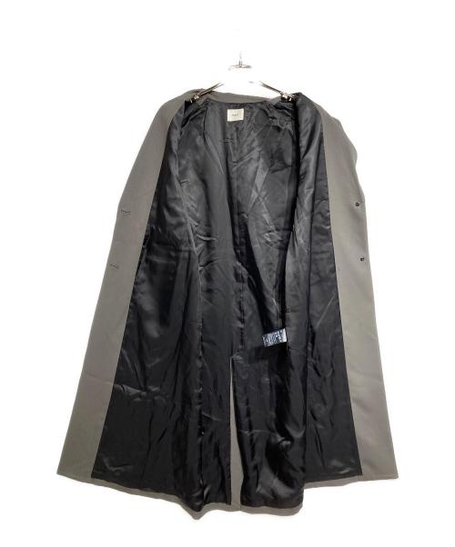RETROVE（リトローヴ）RETROVE (リトローヴ) FINE WOOL LONG VEST/ファインウールロングベスト グレー サイズ:Freeの古着・服飾アイテム