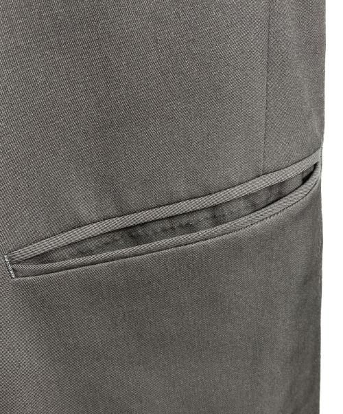 RETROVE（リトローヴ）RETROVE (リトローヴ) FINE WOOL LONG VEST/ファインウールロングベスト グレー サイズ:Freeの古着・服飾アイテム