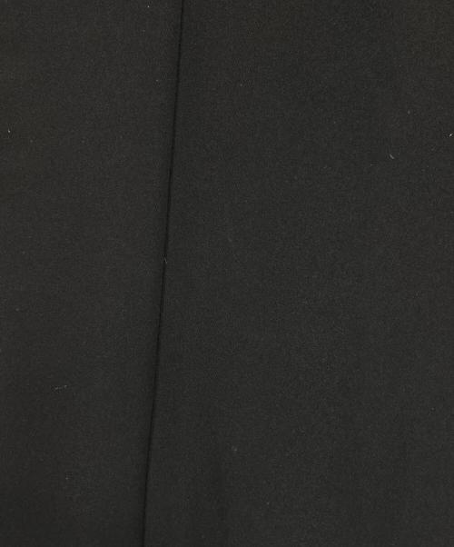 BORDERS at BALCONY（ボーダーズアットバルコニー）BORDERS at BALCONY (ボーダーズアットバルコニー) ボーダースリーブドレス/Striped sleeve dress ブラック サイズ:36の古着・服飾アイテム