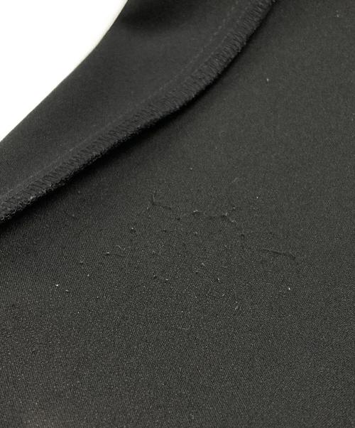 BORDERS at BALCONY（ボーダーズアットバルコニー）BORDERS at BALCONY (ボーダーズアットバルコニー) ボーダースリーブドレス/Striped sleeve dress ブラック サイズ:36の古着・服飾アイテム