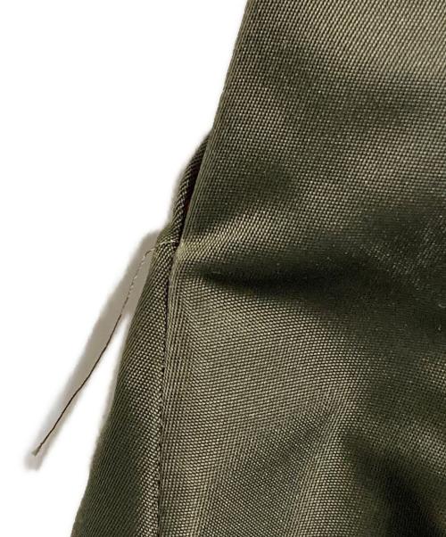sacai（サカイ）sacai (サカイ) MA-1レイヤードベストワンピース/Layered Vest  アイボリー×オリーブ サイズ:1の古着・服飾アイテム