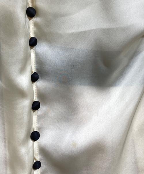 sacai（サカイ）sacai (サカイ) MA-1レイヤードベストワンピース/Layered Vest  アイボリー×オリーブ サイズ:1の古着・服飾アイテム