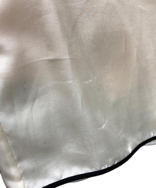 sacai（サカイ）sacai (サカイ) MA-1レイヤードベストワンピース/Layered Vest  アイボリー×オリーブ サイズ:1の古着・服飾アイテム