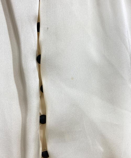 sacai（サカイ）sacai (サカイ) MA-1レイヤードベストワンピース/Layered Vest  アイボリー×オリーブ サイズ:1の古着・服飾アイテム