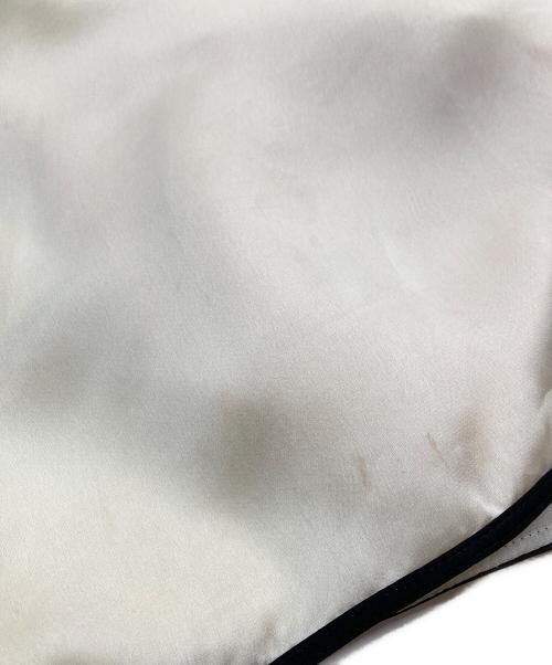 sacai（サカイ）sacai (サカイ) MA-1レイヤードベストワンピース/Layered Vest  アイボリー×オリーブ サイズ:1の古着・服飾アイテム