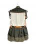 sacai (サカイ) MA-1レイヤードベストワンピース/Layered Vest  アイボリー×オリーブ サイズ:1：35000円