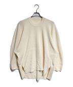 HOMME PLISSE ISSEY MIYAKEオム プリッセ イッセイ ミヤケ）の古着「TIGHT TWIST COTTON KNIT/タイトツイストコットンニット」｜ベージュ