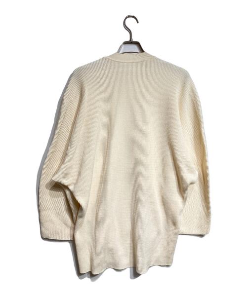 HOMME PLISSE ISSEY MIYAKE（オム プリッセ イッセイ ミヤケ）HOMME PLISSE ISSEY MIYAKE (オム プリッセ イッセイ ミヤケ) TIGHT TWIST COTTON KNIT/タイトツイストコットンニット ベージュ サイズ:1の古着・服飾アイテム