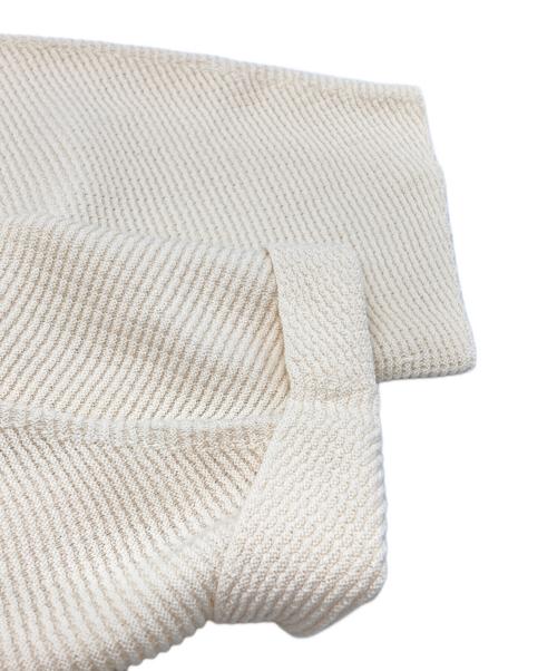 HOMME PLISSE ISSEY MIYAKE（オム プリッセ イッセイ ミヤケ）HOMME PLISSE ISSEY MIYAKE (オム プリッセ イッセイ ミヤケ) TIGHT TWIST COTTON KNIT/タイトツイストコットンニット ベージュ サイズ:1の古着・服飾アイテム