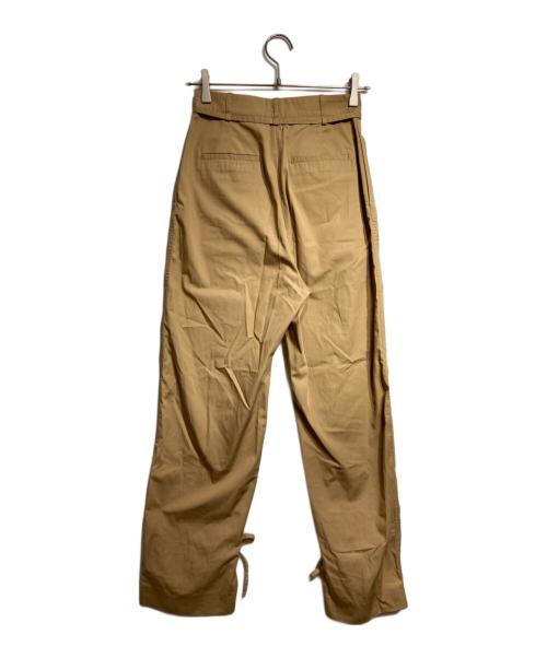 Acne studios（アクネ ストゥディオズ）ACNE STUDIOS (アクネ ストゥディオズ) ベルテッドチノトラウザーズ/Belted Chino Trousers ベージュ サイズ:34の古着・服飾アイテム