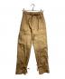 ACNE STUDIOS（アクネ ストゥディオズ）の古着「ベルテッドチノトラウザーズ/Belted Chino Trousers」｜ベージュ