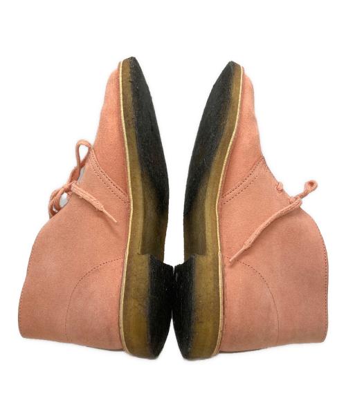 CLARKS（クラークス）CLARKS (クラークス) ワラビービーツ / Wallaby Beats ピンク サイズ:24.5の古着・服飾アイテム