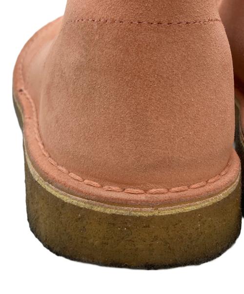 CLARKS（クラークス）CLARKS (クラークス) ワラビービーツ / Wallaby Beats ピンク サイズ:24.5の古着・服飾アイテム