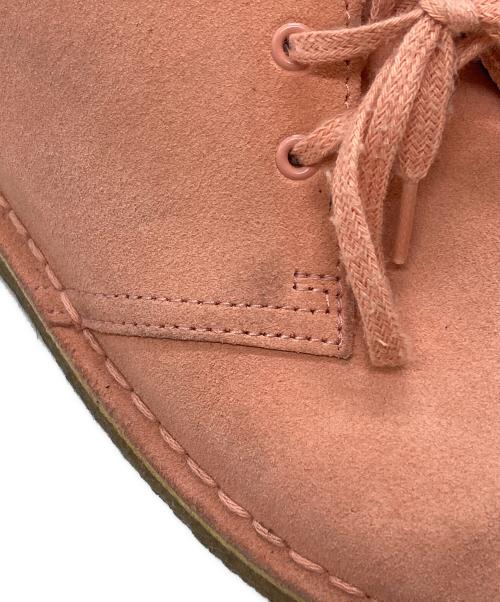 CLARKS（クラークス）CLARKS (クラークス) ワラビービーツ / Wallaby Beats ピンク サイズ:24.5の古着・服飾アイテム