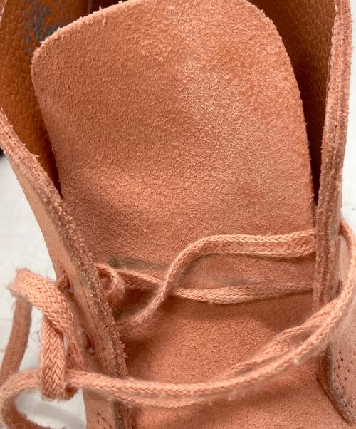 CLARKS（クラークス）CLARKS (クラークス) ワラビービーツ / Wallaby Beats ピンク サイズ:24.5の古着・服飾アイテム