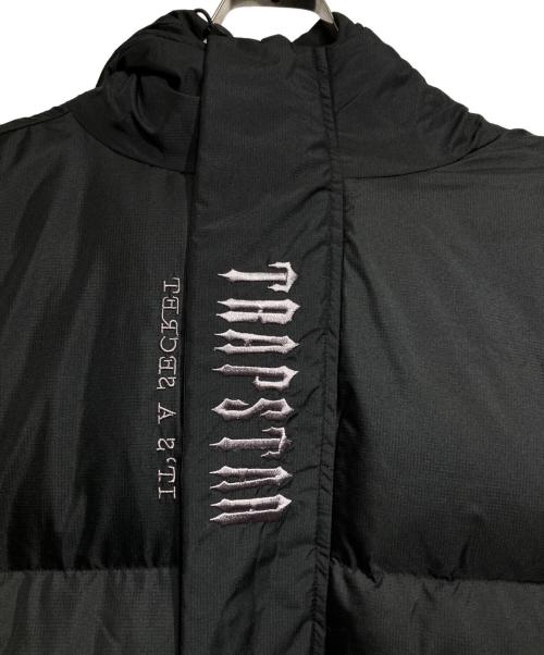 TRAPSTAR（トラップスター）TRAPSTAR (トラップスター) Decoded  Hooded Puffer/パファージャケット ブラック サイズ:Mの古着・服飾アイテム