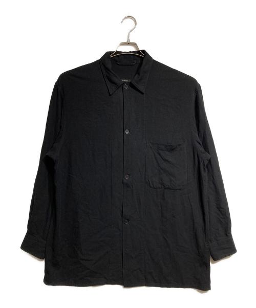 COMOLI（コモリ）COMOLI (コモリ) Silk Noil Shirt Jacket/シルクノイル シャツジャケット ブラック サイズ:2の古着・服飾アイテム