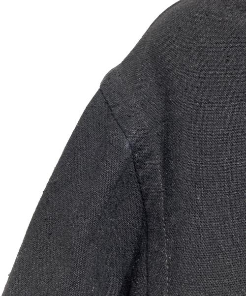 COMOLI（コモリ）COMOLI (コモリ) Silk Noil Shirt Jacket/シルクノイル シャツジャケット ブラック サイズ:2の古着・服飾アイテム