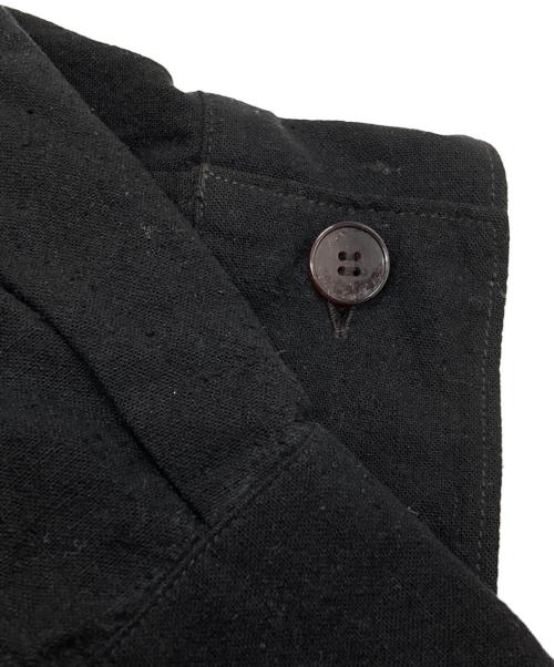 COMOLI（コモリ）COMOLI (コモリ) Silk Noil Shirt Jacket/シルクノイル シャツジャケット ブラック サイズ:2の古着・服飾アイテム