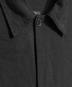 中古・古着 COMOLI (コモリ) Silk Noil Shirt Jacket/シルクノイル シャツジャケット ブラック サイズ:2：30000円