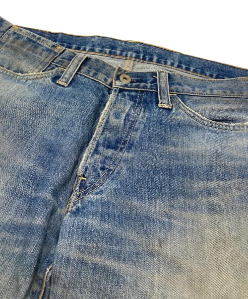 eYe COMME des GARCONS JUNYAWATANABE MAN（アイ コム デ ギャルソン ジュンヤ ワタナベ マン）eYe COMME des GARCONS JUNYAWATANABE MAN (アイ コム デ ギャルソン ジュンヤ ワタナベ マン) ダメージデニムパンツ/distressed denim pants ブルー サイズ:Sの古着・服飾アイテム