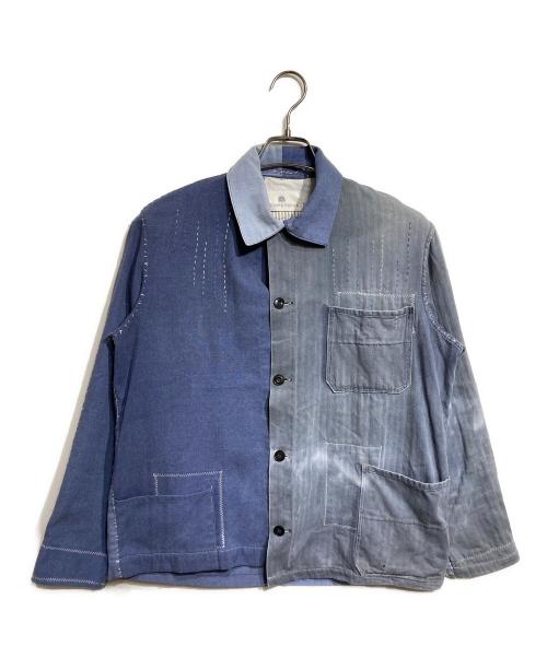 keisuke kanda（ケイスケカンダ）keisuke kanda (ケイスケカンダ) 手縫いのワークジャケット ブルー サイズ:2の古着・服飾アイテム