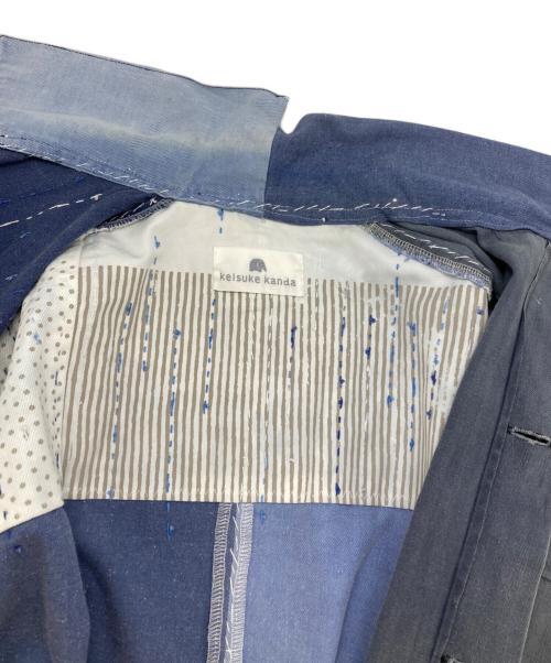 keisuke kanda（ケイスケカンダ）keisuke kanda (ケイスケカンダ) 手縫いのワークジャケット ブルー サイズ:2の古着・服飾アイテム