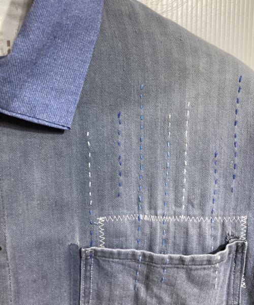 keisuke kanda（ケイスケカンダ）keisuke kanda (ケイスケカンダ) 手縫いのワークジャケット ブルー サイズ:2の古着・服飾アイテム