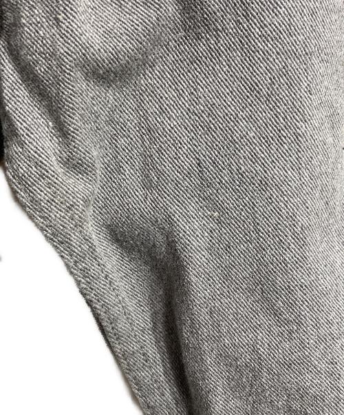 NUMBER (N)INE（ナンバーナイン）NUMBER (N)INE (ナンバーナイン) ハートパッチデニムパンツ/Heart Patch Denim Pants  グレー サイズ:3の古着・服飾アイテム
