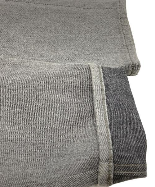 NUMBER (N)INE（ナンバーナイン）NUMBER (N)INE (ナンバーナイン) ハートパッチデニムパンツ/Heart Patch Denim Pants  グレー サイズ:3の古着・服飾アイテム