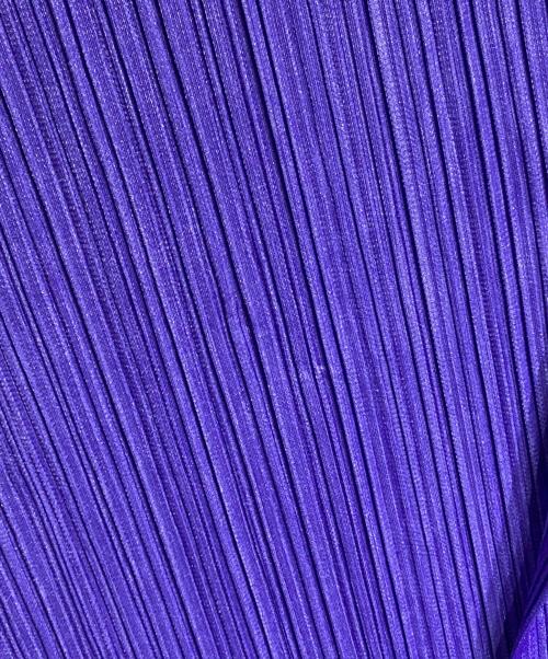 PLEATS PLEASE（プリーツプリーズ）PLEATS PLEASE (プリーツプリーズ) プリーツレイヤードドレスワンピース/Pleated layered dress パープル サイズ:5の古着・服飾アイテム