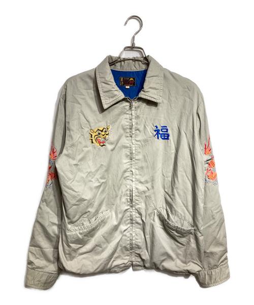 東洋エンタープライズ（トウヨウエンタープライズ）東洋エンタープライズ (トウヨウエンタープライズ) Vietnam Jacket “VIETNAM MAP”/ベトナムマップジャケット カーキ サイズ:ＸＬの古着・服飾アイテム