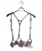 ZANA BAYNE×COMME des GARCONSザナ ベイン×コムデギャルソン）の古着「クリアハーネスベスト/Clear PVC harness」｜クリア